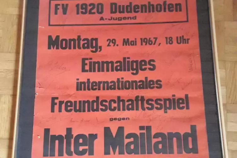 Beweisst&uuml;ck: das Plakat zum Spiel. 