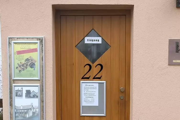 Am 22. Dezember wird die Tür des Puppenstubenmuseums in Jakobsweiler geöffnet.
