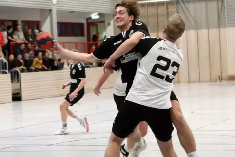 Spielt nicht nur gut Handball: HSG Dudenhofen/Schifferstadt (schwarz).