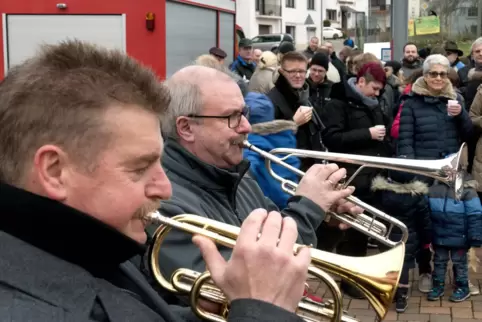 Das Weihnachtsspielen des Musikvereins Hinzweiler 2017.