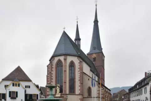 Auch in der Kirche St. Ulrich in Deidesheim gibt es keinen Weihnachtsgottesdienst. 