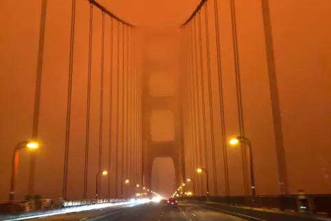 Die Golden Gate Bridge in San Francisco im September: Wilhelm Oehl hat dieses Foto gemacht.