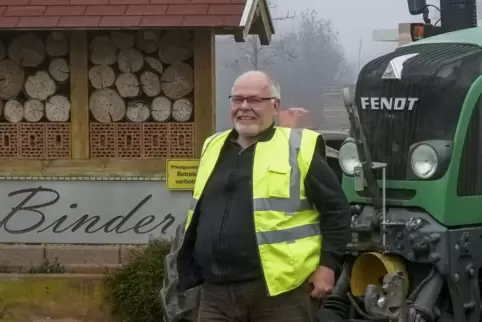 „Ich wünsche mir, dass Landwirte und Verbraucher mehr miteinander ins Gespräch kommen“, sagt Gerald Binder.