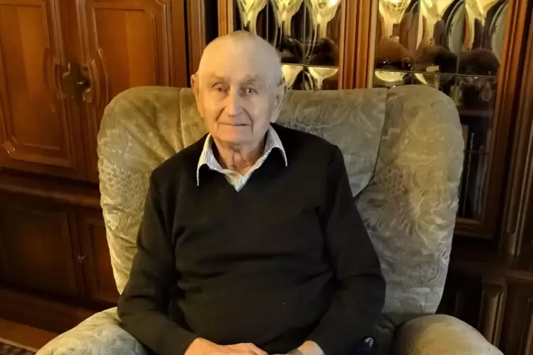 Der 93-J&auml;hrige heute. 