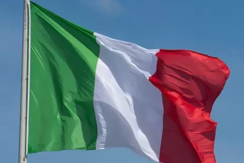 Wehte eine Saison über dem Nonnenbach: die italienische Flagge.