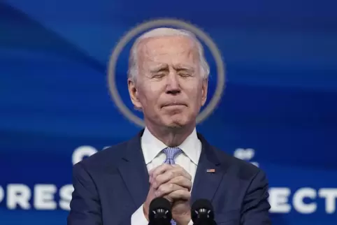 Der nächste US-Präsident, Joe Biden.