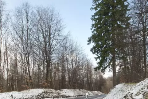 Auf Johanniskreuz lag diese Woche Schnee. Dieses Bild allerdings stammt vom März 2014.