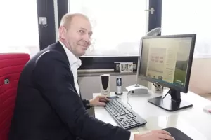 Am Freitagmorgen dauerte es mehrere Minuten, bis IGS-Leiter Thomas Höchst – hier ein Foto von 2017 – auf Moodle auf einen seiner