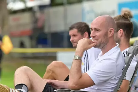  An der Seitenlinie beim FV Dudenhofen: Steffen Litzel: