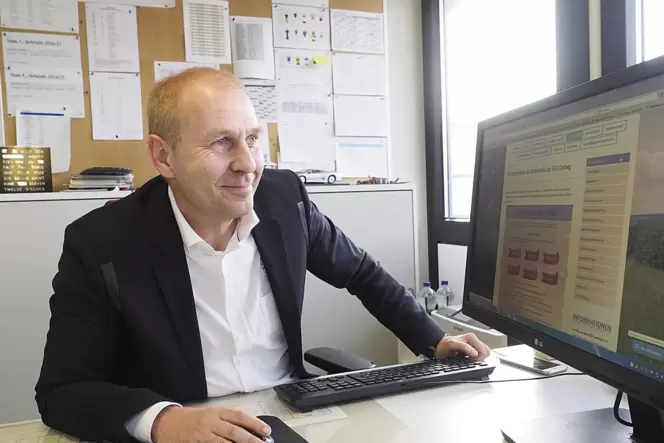 Das Internet ist für die IGS Contwig kein Neuland: Schon vor vier Jahren zeigte Schulleiter Thomas Höchst, wie die Schule die Le