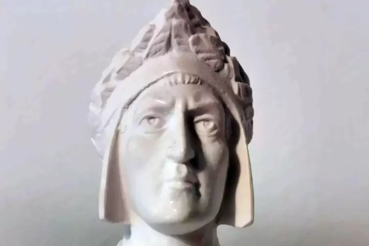 Dante als Minib&uuml;ste.