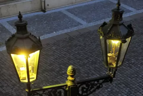 In der Zweibrücker Innenstadt gab es 1860 genau 104 Gaslaternen.