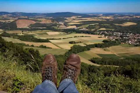 Wandern in der Verbandsgemeinde Kusel-Altenglan: hier ein Blick vom bereits zertifizierten Preußensteig.
