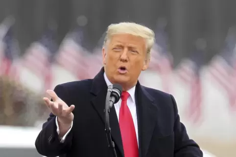 Ist sich keiner Schuld bewusst: Donald Trump.