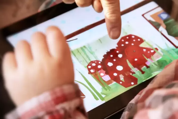 Das größte Projekt von Jana Schell war bisher die zweisprachige Kinderbuch-App „Milli the Snail“.