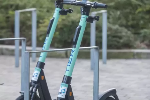 In Kaiserslautern gibt es bereits E-Scooter.