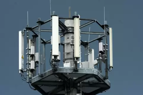Ein Funkmast der Telekom.