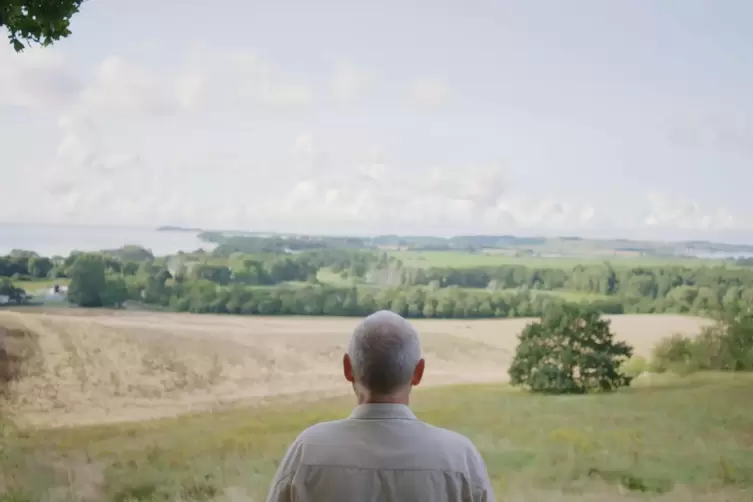 Szene aus dem Dokumentarfilm „Wem gehört mein Dorf?“ 
