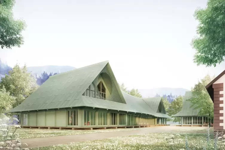 Wird gerade gebaut: die Osterhof Schule in Klosterreichenbach