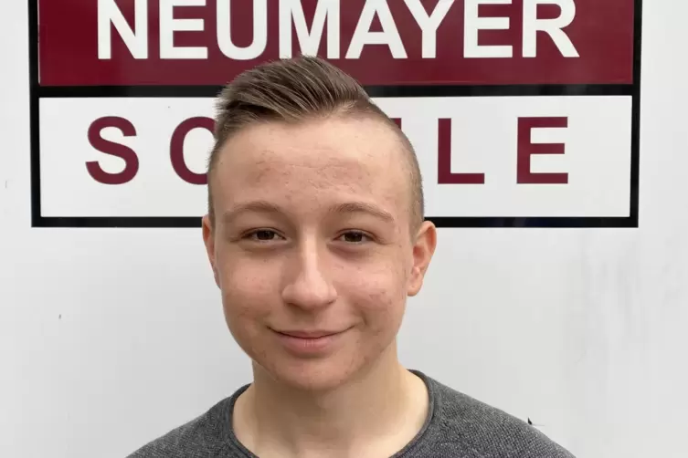 Sch&uuml;lersprecher Finn Klein.