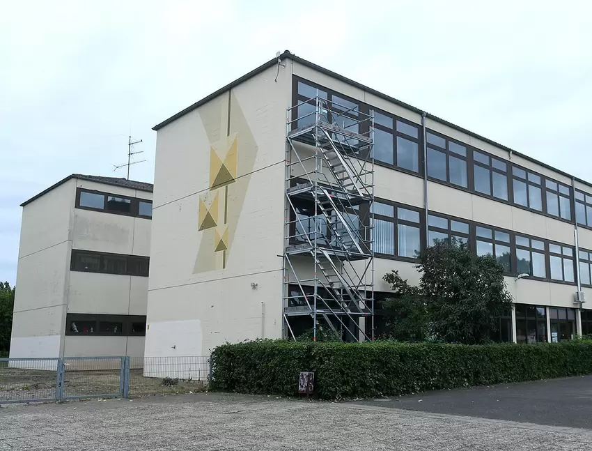 Die Gutenbergschule in Göllheim.