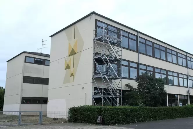 Die Gutenbergschule in Göllheim. Die Gutenbergschule in Göllheim.