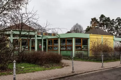 Baulich nicht mehr ausreichend: Kita Regenbogen am heutigen Standort Ginsterweg. 