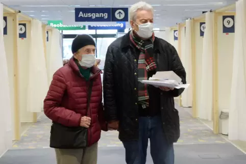 Das Impfzentrum in Neustadt ist seit dem 7. Januar in Betrieb. 