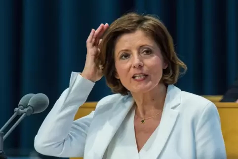 Malu Dreyer befürwortet einen Lockdown bis Mitte Februar. 