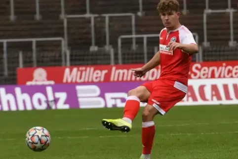 Stand in allen 17 Regionalligaspielen des VfR Aalen auf dem Platz und schoss drei Tore: Kai Merk.