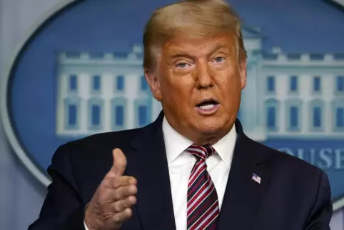 Die Amtszeit von US-Präsident Donald Trump endet an diesem Mittwoch.
