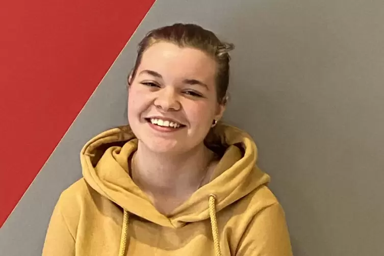 Sch&uuml;lersprecherin Charlotte Schmitt. 