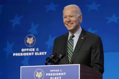 Wird an diesem Mittwoch in Washington ins Amt des US-Präsidenten eingeführt: Joe Biden.