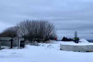Aktuell ist die Baustelle unter einer Schneedecke versteckt. Aktuell ist die Baustelle unter einer Schneedecke versteckt.
