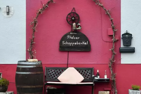 Pfälzer Schoppebänkel. 