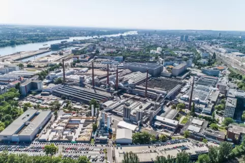 Nur noch wenig Platz zur Expansion: Das Schott-Werk am Stammsitz Mainz. 
