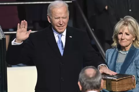 Joe Biden ist der 46. Präsident der Vereinigten Staaten von Amerika.