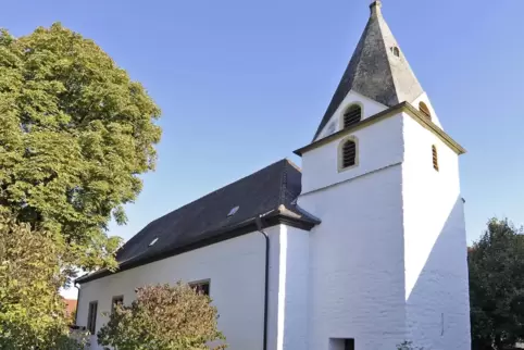 Zurzeit geschlossen: die Stephanuskirche in Flomersheim. 