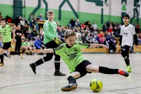 Jugendspielgemeinschaften sind im Trend. Hier ein Bild von den Futsal-Kreismeisterschaften der D-Junioren in der Realschule Plus