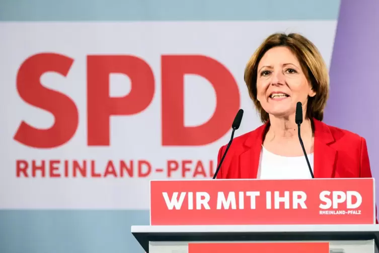 Frontfrau: Ministerpr&auml;sidentin Malu Dreyer. 