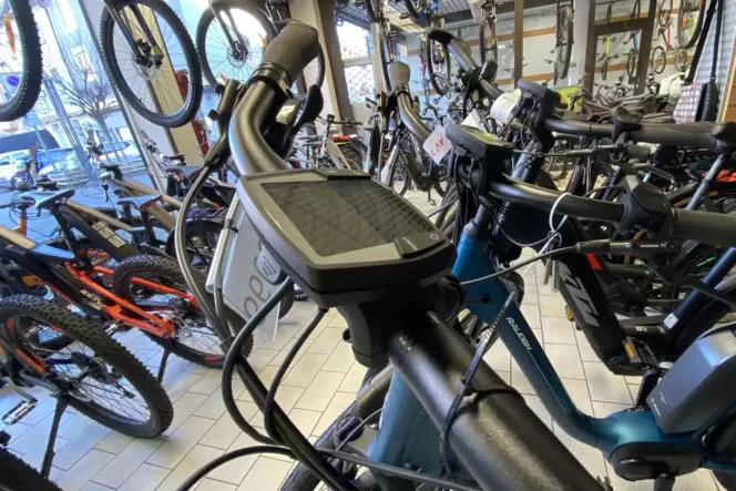 E-Bikes sind bei den Südpfälzer Kunden im Trend – auch bei jenen von Zweirad Burckhardt in Landau.