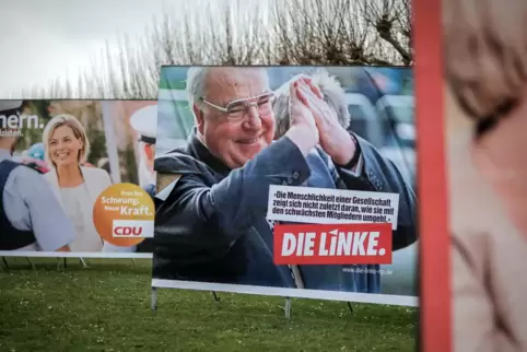 Manche Parteien hängen deutlich mehr Plakate in diesem Landtagswahlkampf. 
