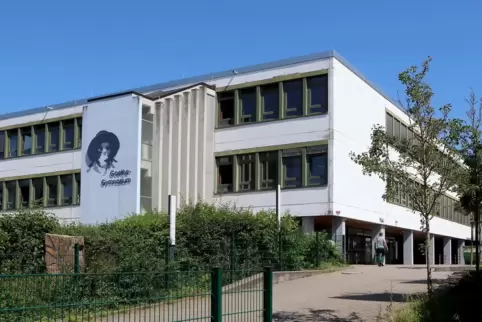 Das Goethe-Gymnasium in Germersheim. 
