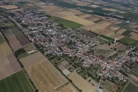Die Dorfmitte von Lustadt soll verdichtet werden. 