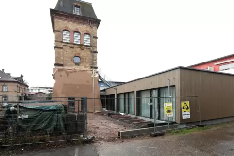 Der Schlachthofturm war früher ein Wasserturm. 