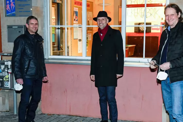 Verantwortlich für den Kurs des Kinder- und Jugendbüros (von links): Jan Kardaus, Bernd Leidig und Michael Krauß.