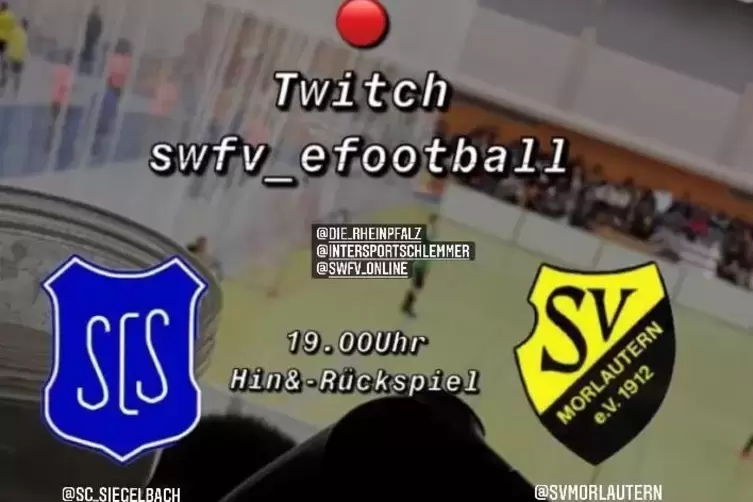 Der SWFV überträgt am Mittwoch Spiele der Kaiserslauterer Stadtmeisterschaft auf Twitch.