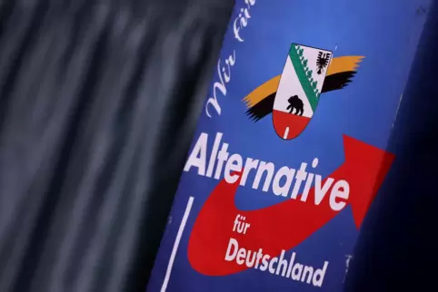 Logo der AfD Sachsen-Anhalt: Der Landesverband ist bereits im Visier des Verfassungsschutzes.