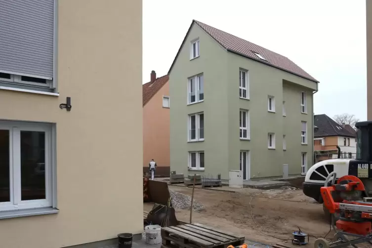 In Landau baut das Geb&auml;udemanagement gef&ouml;rderten Wohnraum, hier in der Stra&szlig;e im Guldengewann.