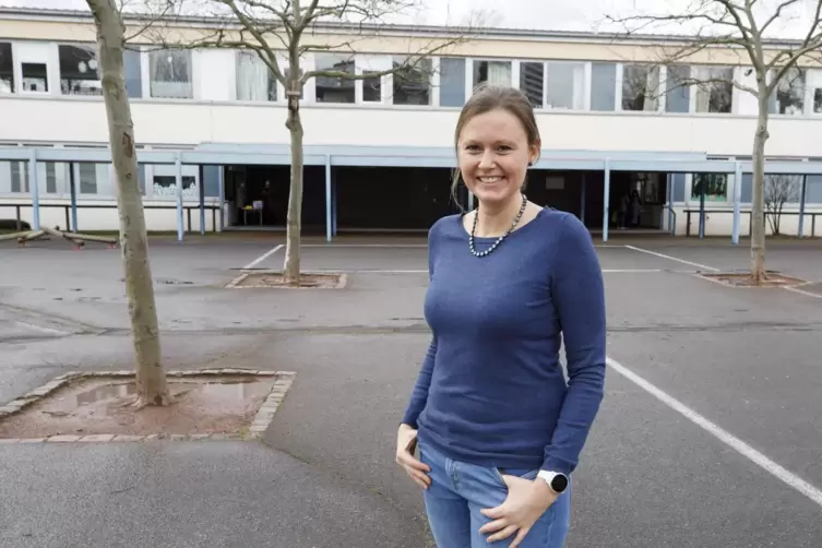 Schulleiterin Julia Coressel hätte in der Grundschule Betzenberg ab Februar gerne wieder Kinder begrüßt – wenn auch unter besond